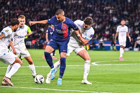 OM PSG les compositions probables chaîne tv et heure BeFoot