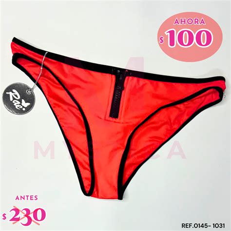 Malla Bikini C Cierre K Talles Del Al Colores Surtidos Mystica Ropa Interior