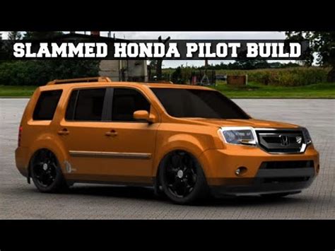 Slammed Honda Pilot Build 3DTuning YouTube