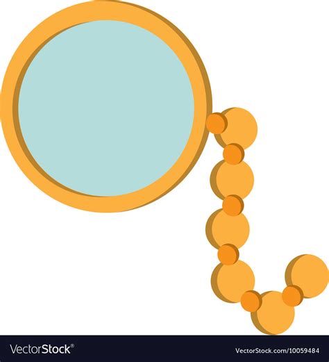 Single Monocle Icon Royalty Free Vector Image Vectorstock