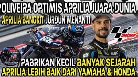 WASPADALAHMIGUEL OLIVEIRA OPTIMIS APRILIA BISA JUARA DUNIA KALAHKAN