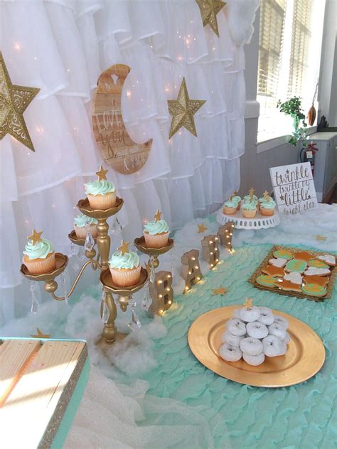 moon and stars baby shower ideas - Elin Rockwell