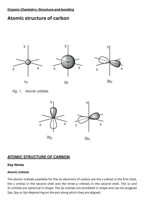 SOLUTION: Organic chemistry structure and bonding - Studypool