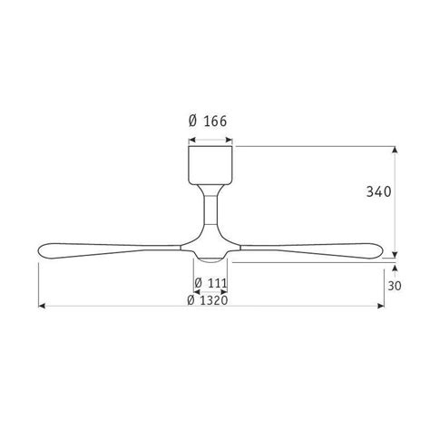 Ventilatore Da Soffitto Helico Paddel Bn Nb Cm Cromo Spazzolato