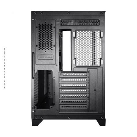 Gabinete Gamer K Mex Space Atx Sem Fonte Preto Cg P R