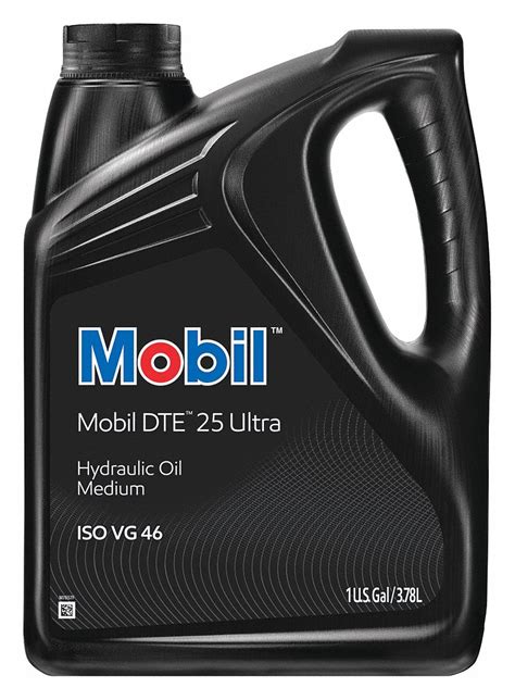 MOBIL Hydraulic Oil Mineral 1 Gal Box ISO Viscosity Grade 46 DTE