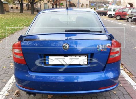 Car Truck Exterior Parts SKODA OCTAVIA II MK2 RS LOOK REAR BOOT