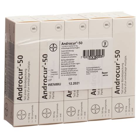 ANDROCUR Cpr 50 Mg Blist 50 Pce Commander En Ligne