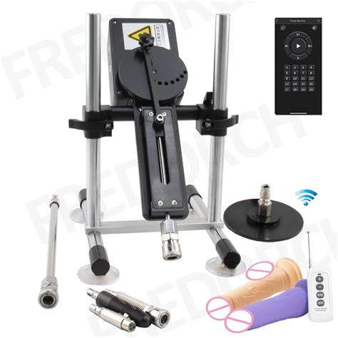 NEW-Wireless-APP-Sex-Machine-With-Dildo-Attachments-Vibrator-Sex-Toys ...