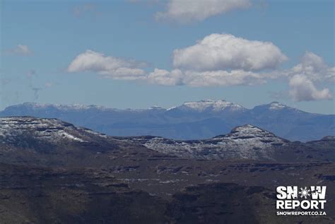 Late season snow fell overnight in Lesotho