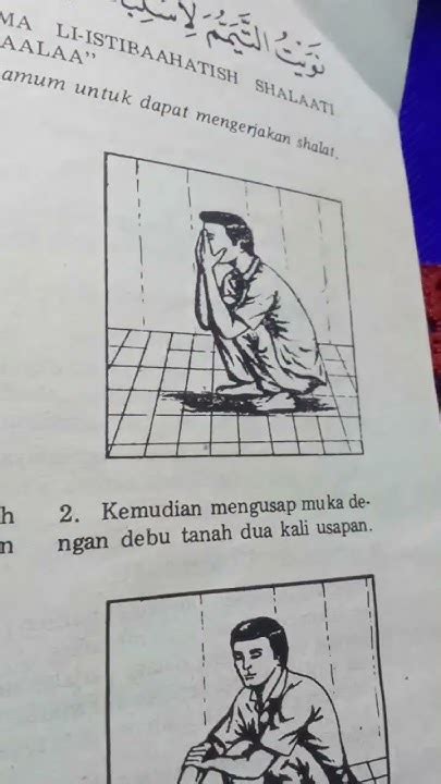 Cara Tayammum Ke 2 Mengusap Muka Dengan Debu Tanah Dua Kali Usapan