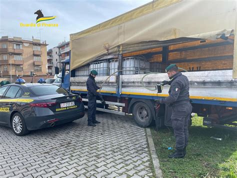 La Gdf Sequestra Oltre Litri Di Gasolio E Un Autocarro