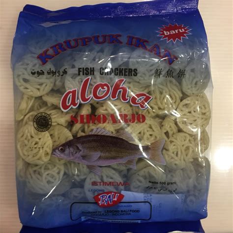 Aloha Kerupuk Ikan Palembang Kecil Mentah 500 Gram 蝦皮購物