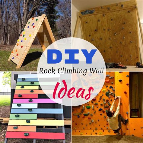 23 DIY Rock Climbing Wall Ideas - DIYnCrafty