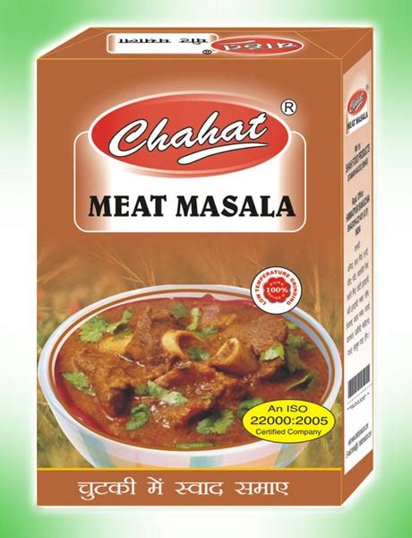 Chahat Meat Masala Form Powder Color Brown At Best Price In