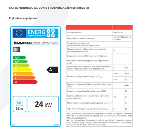 Kocio Gazowy Immergas Victrix Tera V Plus Eu Kondensacyjny