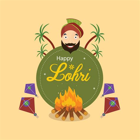 Free vector lohri celebration illustration 15584219 Vector Art at Vecteezy