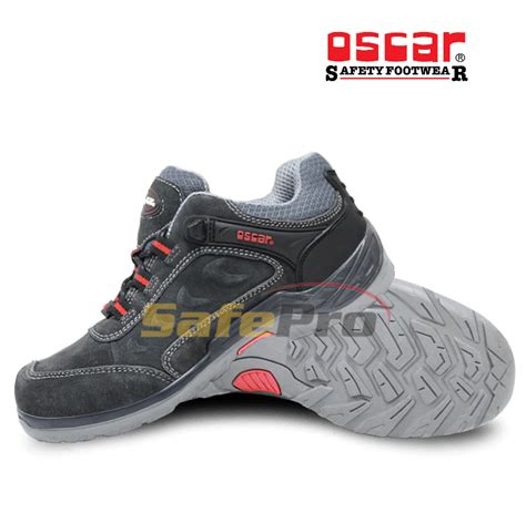 Oscar Explorer 173 Grey Metal Free Low Cut Safety Shoe Safepro