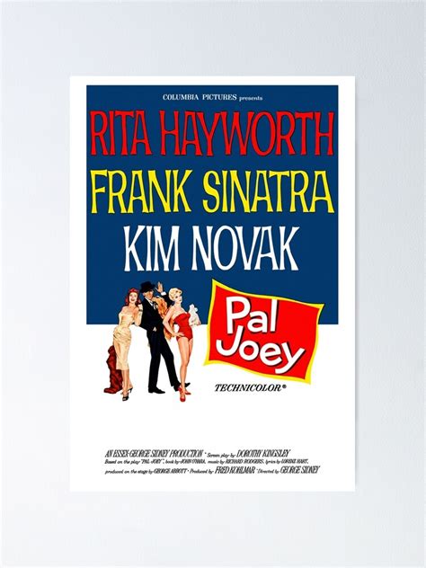 "Pal Joey (1957)" Poster by postersrestored | Redbubble