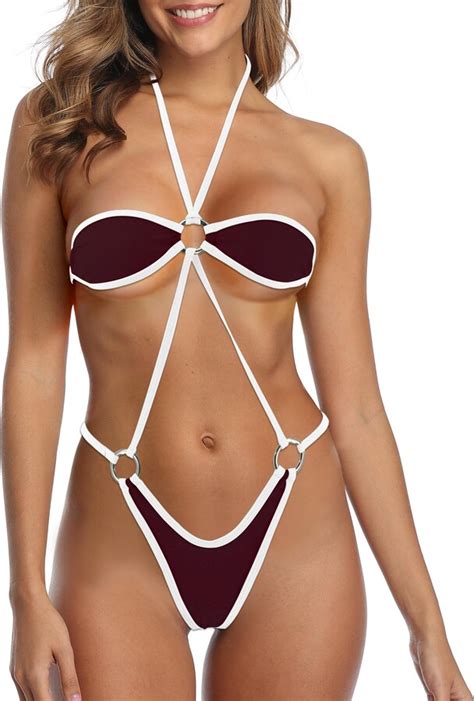 Sherrylo Micro Bikini Extreme Slingshot Swimsuit Slutty Sexy Sling