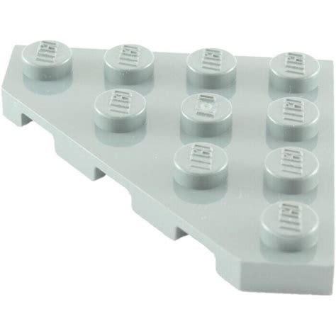 Comprar Lego Plate Wedge 4x4 45 Graus Cinza Claro PN 30503 CN