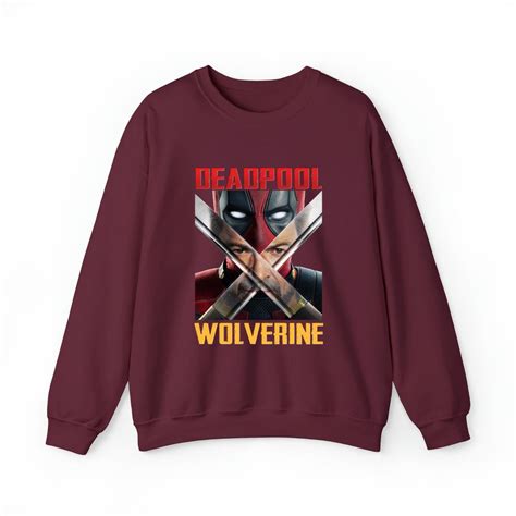 Deadpool And Wolverine Tshirt Deadpool 3 Movie Shirt Marvel Fan Apparel Hugh Jackman