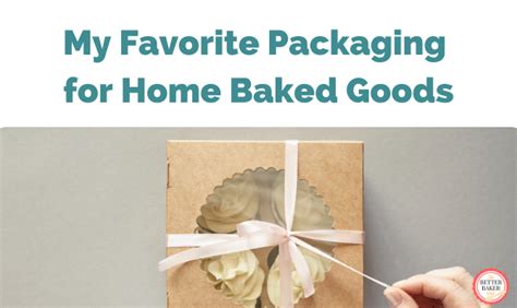 The Complete List Of Baked Goods Packaging Supplies From A Z Better