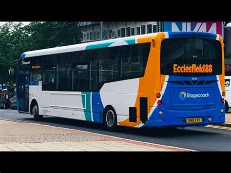 New Stagecoach Bus Sheffield Livery StreetLite 39116 On 88 From Bents