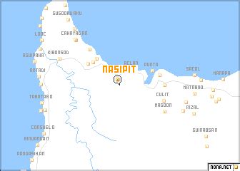 Nasipit (Philippines) map - nona.net