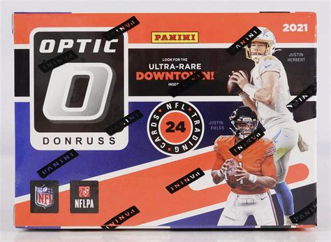 2021 Panini Donruss Optic Football 6 Pack Blaster Box Pink Parallels