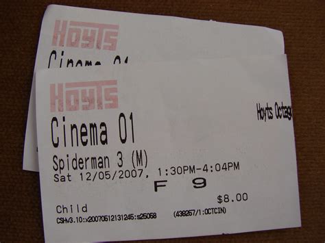 Spiderman 3 Movie Tickets | Tickets to Spiderman 3 at Hoyts … | Flickr