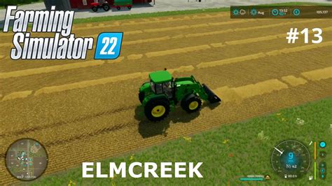 🚜 Gathering Straw On Field 45 Ep 13 🍪 Baking Cakes Elmcreek ️ Farming