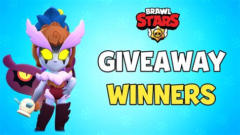 Dark Fairy Janet Giveaway Winners Brawl Stars Youtube