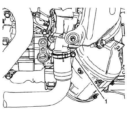 Chevrolet Trax Charge Air Cooler Inlet Air Hose Replacement Engine