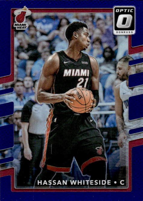 Donruss Optic Hassan Whiteside Mint Purple Prizm Basketball