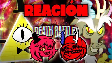 Reaccionado A Bill Cipher Vs Discord Death Battle Con Mi Novia Youtube