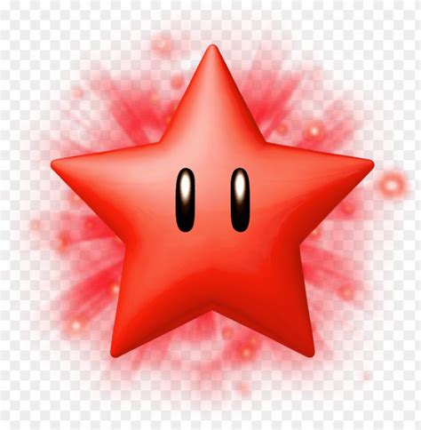 Redstarsme - Super Mario Red Star PNG Transparent With Clear Background ...