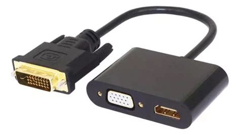 Adaptador Conversor Divisor Dvi A Hdmi Vga Mercadolibre