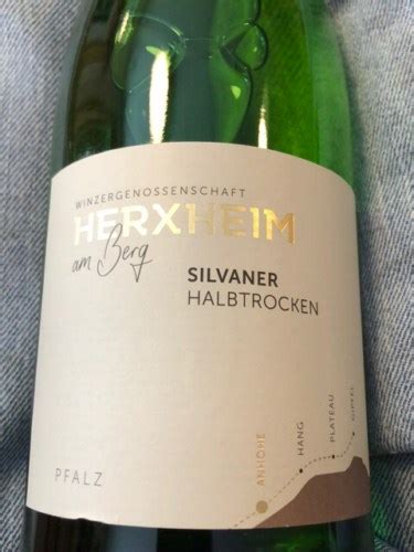 Herxheim Am Berg Silvaner Halbtrocken Vivino United States