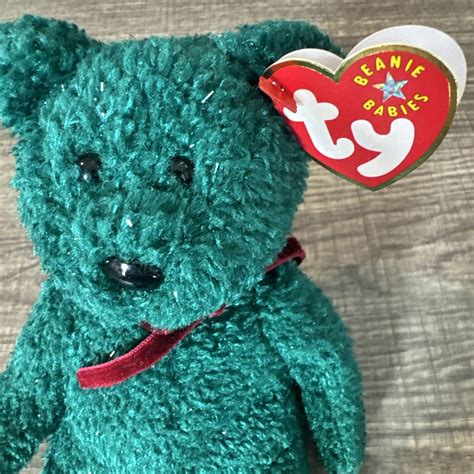 Rare Mint Holiday Teddy Ty Beanie Baby Bear W Errors Ebay