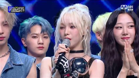 230518 Aespa Earns Their First Win For Spicy On Mnet M Countdown