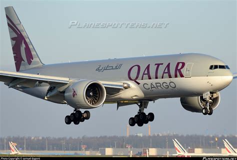 A7 BFG Qatar Airways Cargo Boeing 777 FDZ Photo By Samuel Dupont ID