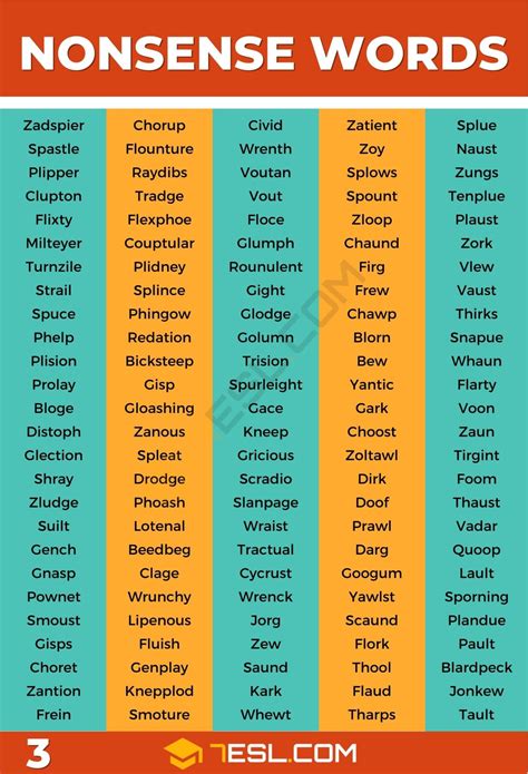 Nonsense Words With Sound 