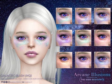 The Sims Resource Arcane Illusions Galactic Blush