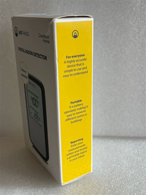 Airthings Corentium Home Radon Detector Ebay