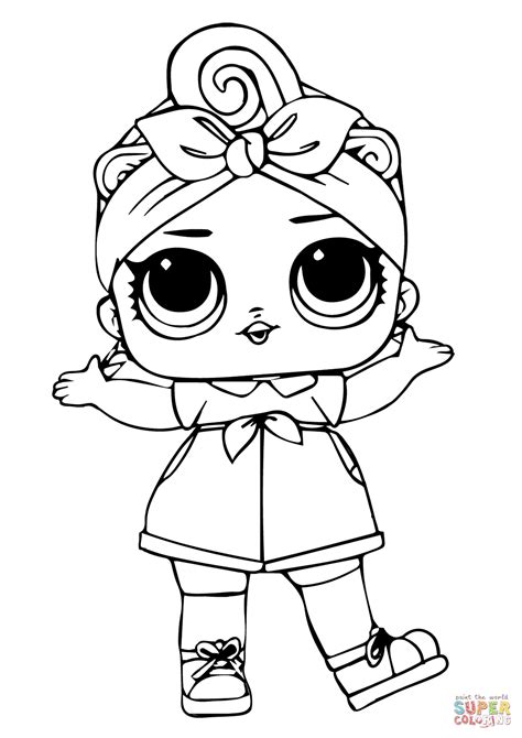 Can Do Baby LOL Surprise Doll coloring page | Free Printable Coloring Pages