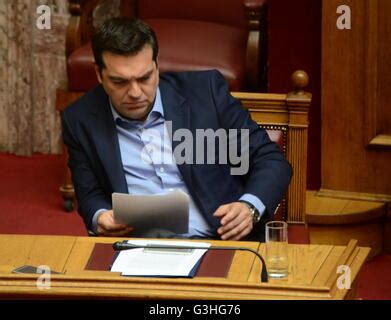 Athens Greece Th Apr Greek Prime Minister Alexis Tsipras