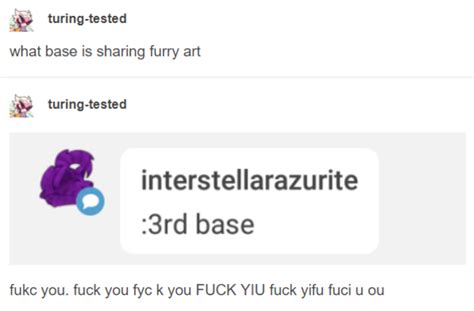 What Base Is Sharing Furry Art Baseball Sex Metaphors Know Your Meme