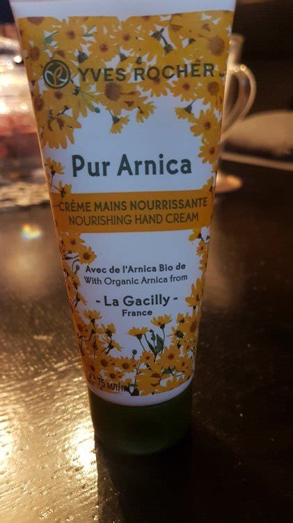 Yves Rocher Pur Arnica Crème Mains Nourrissante avec de l Arnica Bio