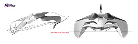 Hydroplane design project on Behance